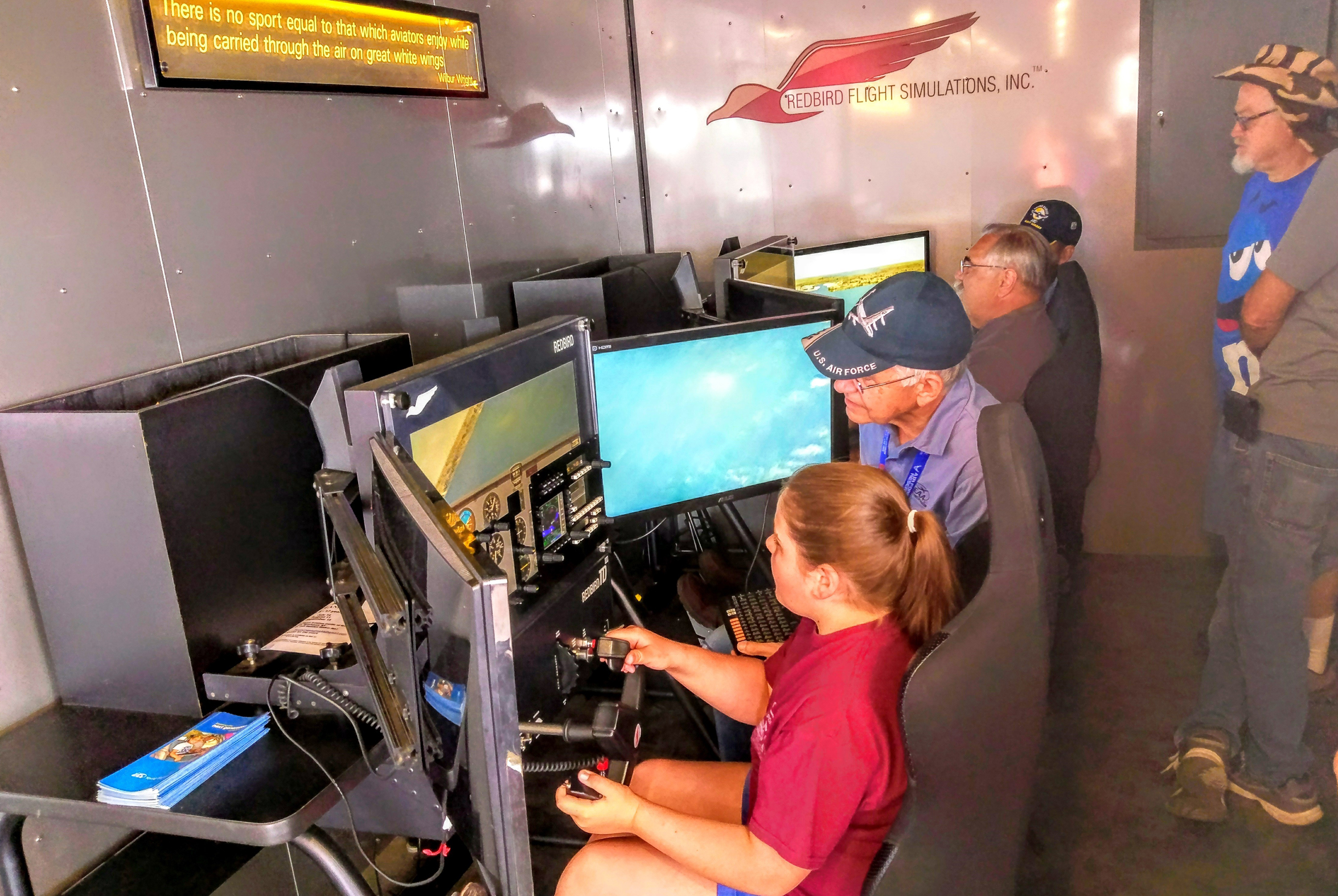 EAA flight simulator