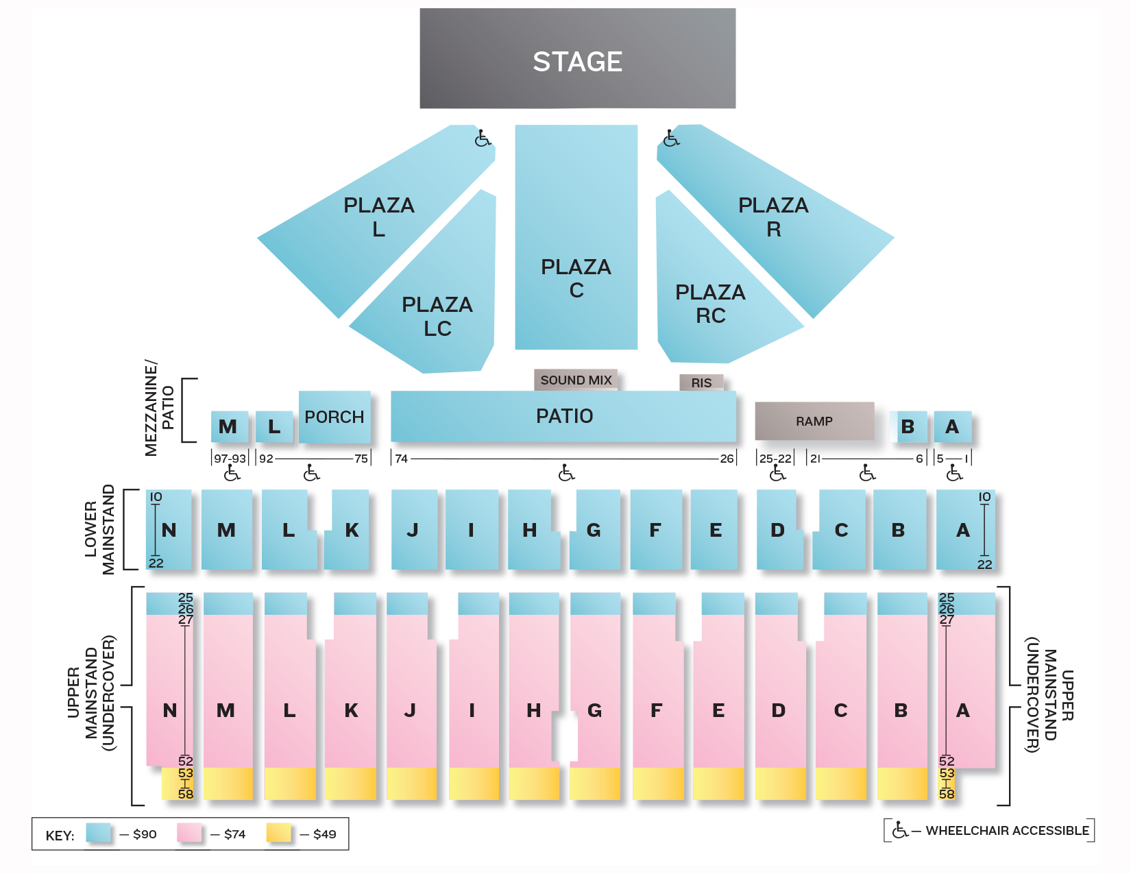 State Fair Grandstand Seating Chart