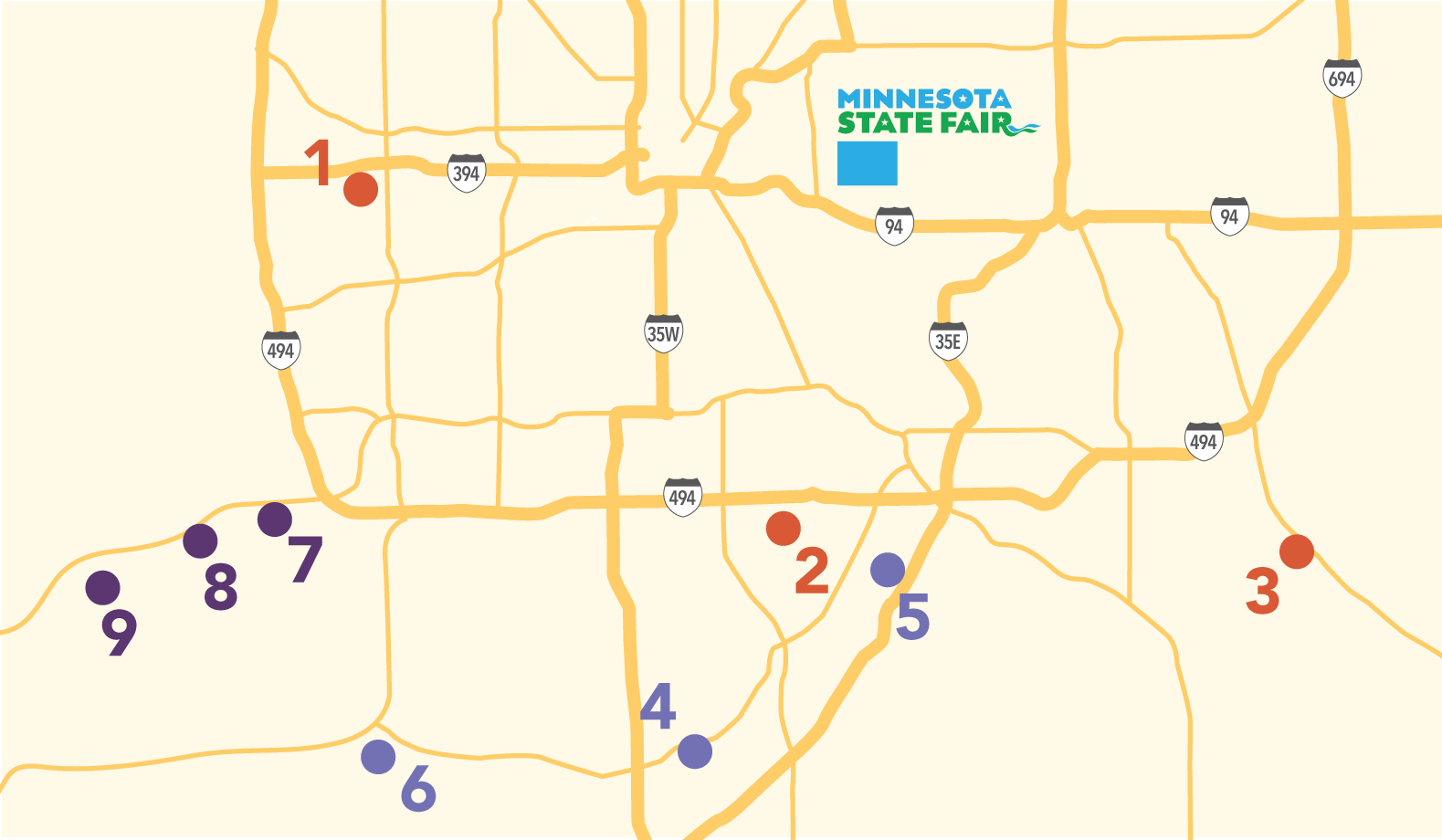 Metro Transit and Express Buses Minnesota State Fair