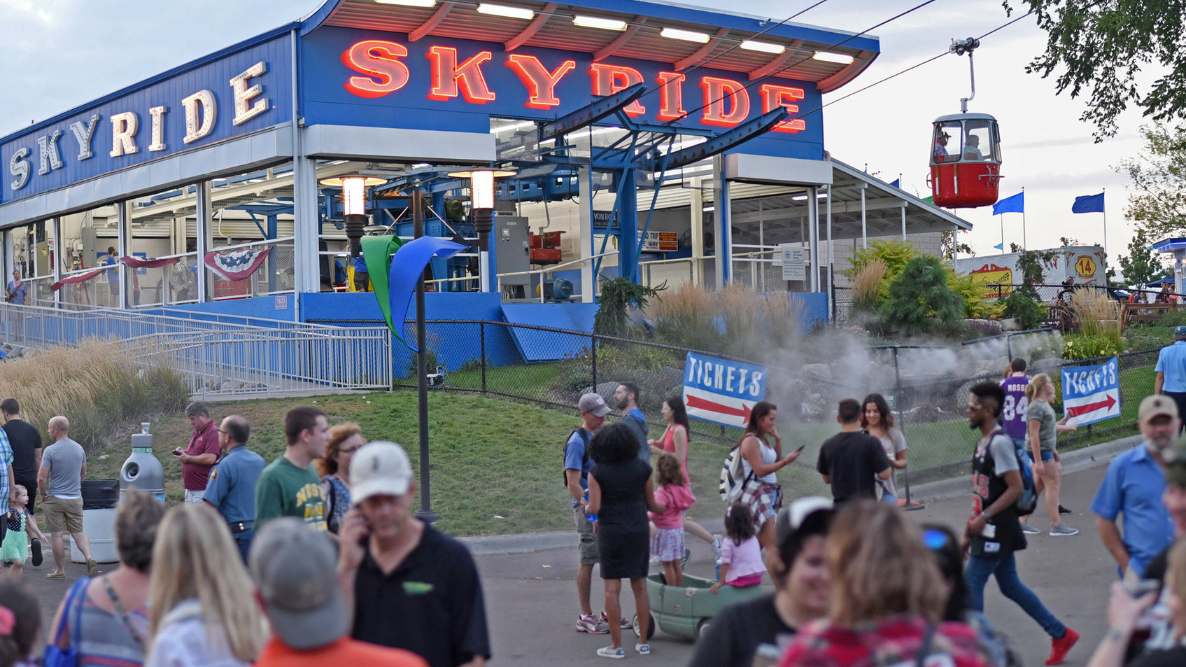 Skyride Minnesota State Fair